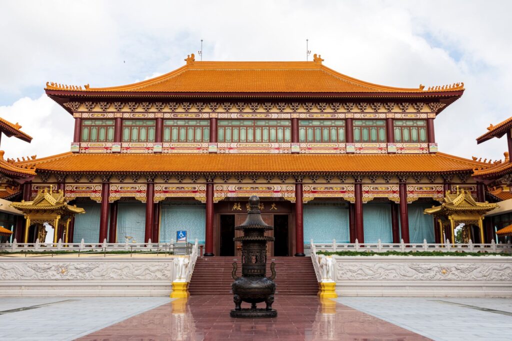 The Fo Guang Shan Monastery in Taiwan